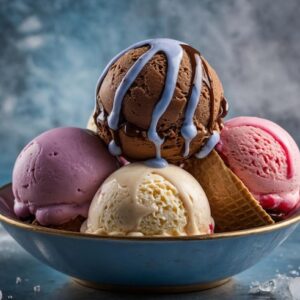 Mango Chamoy Swirl Ice Cream